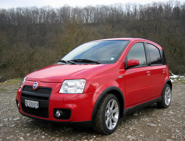 Contact Fiat Panda 100HP italian toy