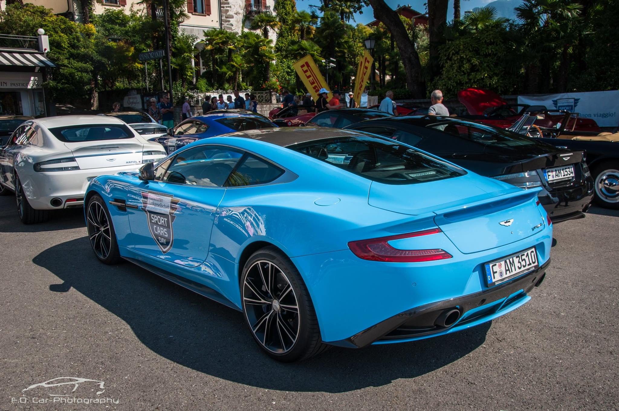 Aston Martin Vanquish 2012 Blue