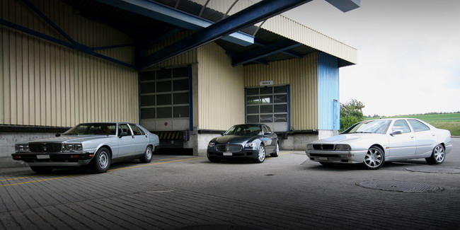 Essai comparatif Maserati Quattroporte 3, 4 & 5