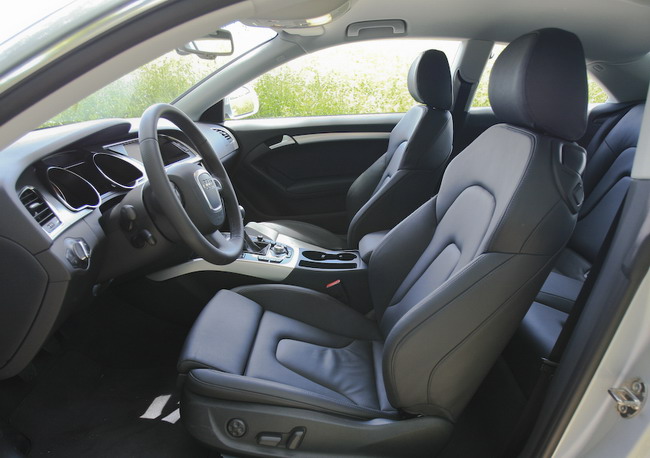 Essai Audi A5 Coupé intérieur