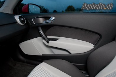 Test Audi A1 intérieur