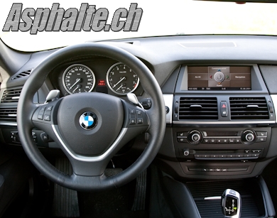 Essai BMW X6 xDrive35i intérieur tableau de bord