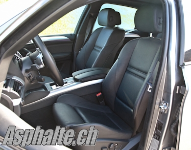 Essai BMW X6 xDrive35i sièges