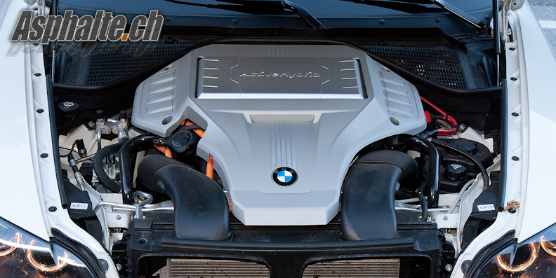 Essai BMW X6 ActiveHybrid: moteur