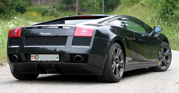 Essai Lamborghini Gallardo V10 5.0 2005 noir