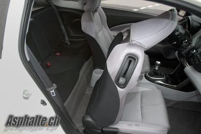 Honda CR-Z sièges arrière