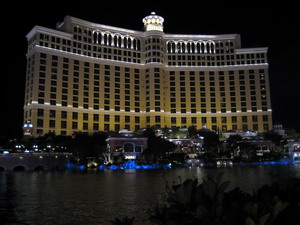 Hotel Bellagio de nuit