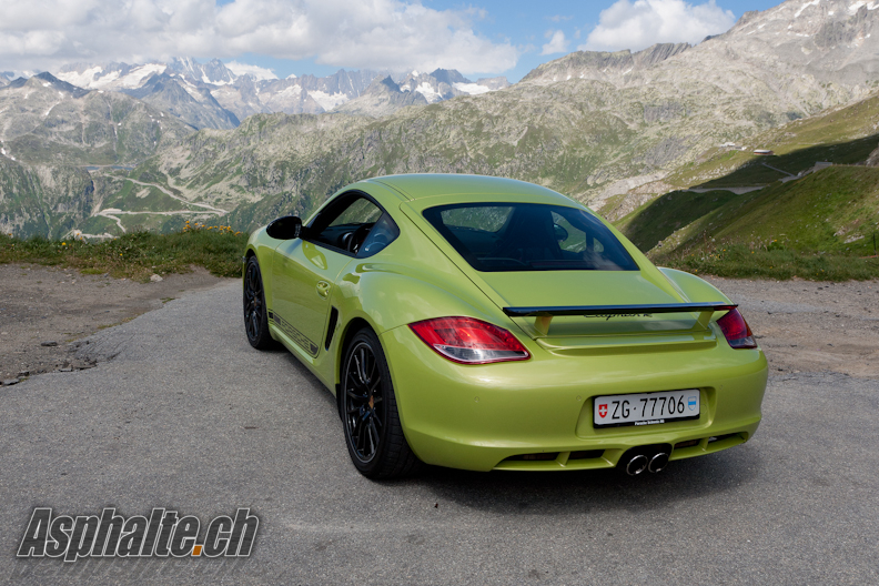 Essai Porsche Cayman R 987 Vert Péridot