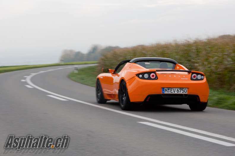 Essai Tesla Roadster Sport