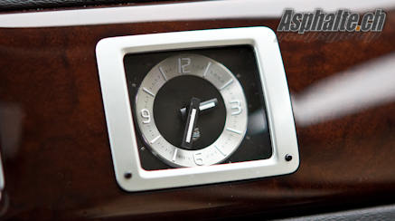 Essai Volvo S80 intérieur horloge