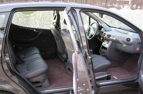 Essai Mercedes A190L intérieur sièges