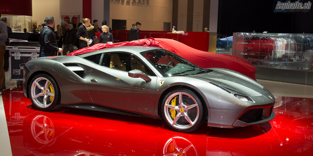 Geneva 2015 Ferrari 488 Gtb Asphaltech