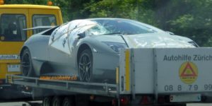 Lamborghini LP670 SV Accidentée