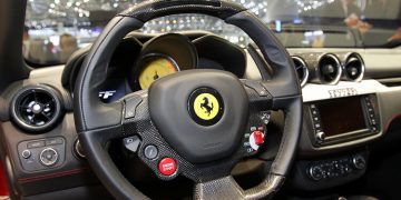 Ferrari Four intérieurs et détails