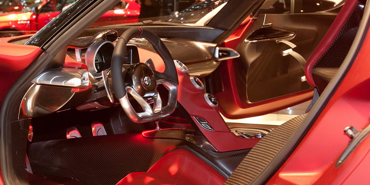 Alfa Romeo 4C Concept intérieur