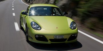 Essai Porsche Cayman R