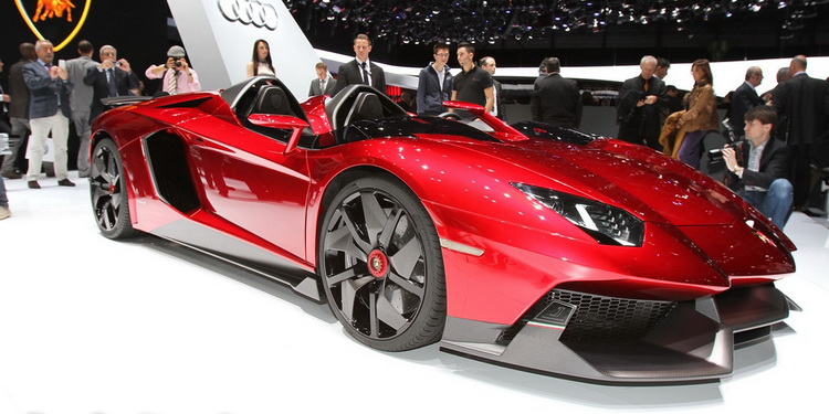 Genève 2012 Lamborghini Aventador J
