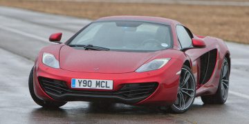 Au volant McLaren MP4 12C Spider