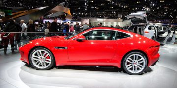 Los Angeles 2013 Jaguar F-type coupé