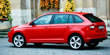 Au volant Skoda Rapid Spaceback