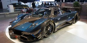 Pagani Zonda Revolucion Blue Carbon