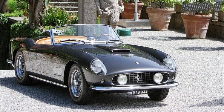 Villa d'Este 2015 Classe F: Ferrari 250GT California Spyder
