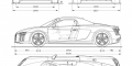 Audi R8 Spyder V10 dimensions