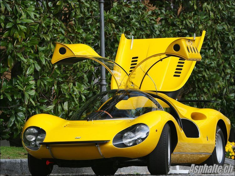 Dino 206 S Prototipo Competizione, dévoilée par Pininfarina au Salon de Francfort 1967