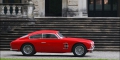 MASERATI A6G/54 GT, 1955  Carrosserie: Berlinetta, Zagato Carrossée à une soixantaine d’exemplaires par Zagato, ce modèle a un double bossage sur le toit, signature caractéristique de nombreuses réalisations du carrossier milanais. Participant: Stefan Hamelmann (D)