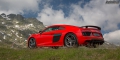 Essai Audi R8 V10 Plus Gotthardpass