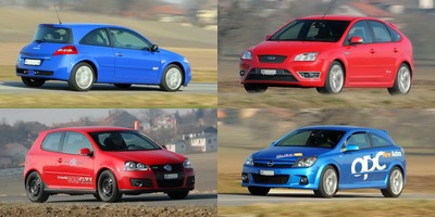 Comparatif Hot Hatches 2006