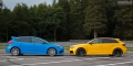 Ford Focus RS 3 Nitrous Blue Audi RS3 Jaune Vegas