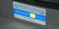 Renault Megane 2 RS F1 team plaque