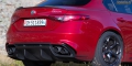 Essai Alfa Romeo Giulia Quadrifoglio diffuseur arrière