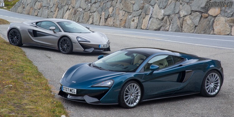 Essai comparatif Mclaren Sport Series 570GT & 570S