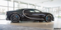 Bugatti Chiron Black Blue Genève