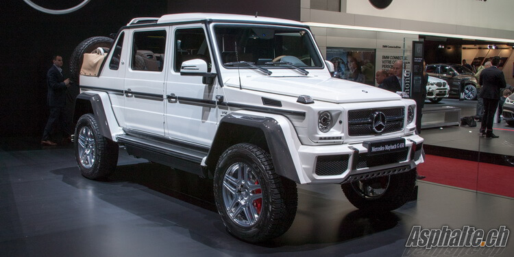 Mercedes-Maybach G650 Landaulet Genève 2017