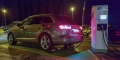 Essai Audi Q7 e-tron borne e-vite Rose de la Broye