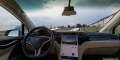 Tesla Model X intérieur toit panoramique