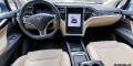Tesla Model X intérieur tableau de bord