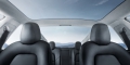 Tesla Model 3 intérieur toit panoramique