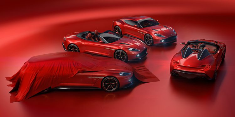 Famille Aston Martin Vanquish Zagato