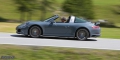 Essai Porsche 911 Targa 4S bleu graphite