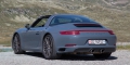 Essai Porsche 911 Targa 4S bleu graphite