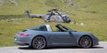 Essai Porsche 911 Targa 4S bleu graphite