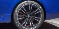 BMW M5 Bleu roue arrière