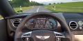Essai Bentley Continental GT Convertible V8S intérieur tableau de bord