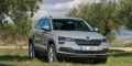 Essai Skoda Karoq TDI gris perle