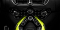 Aston Martin Vantage Lime Essence console centrale