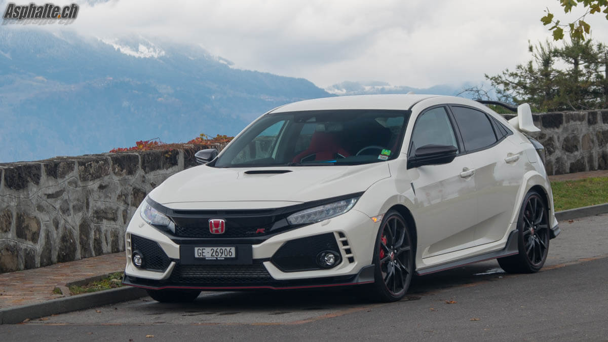 Essai Honda Civic Type R FK8 Blanc Championship